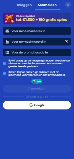 Carlospin Casino Registratie en KYC