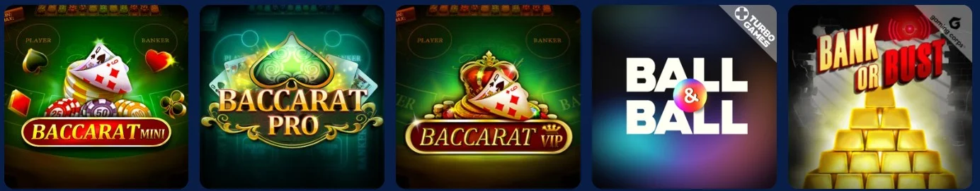 Carlospin Casino Tafelspellen